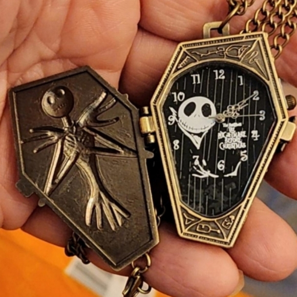 COPY - Jack Skellington Nightmare before christmas pocket watch.Other Styles Av… - Picture 7 of 9